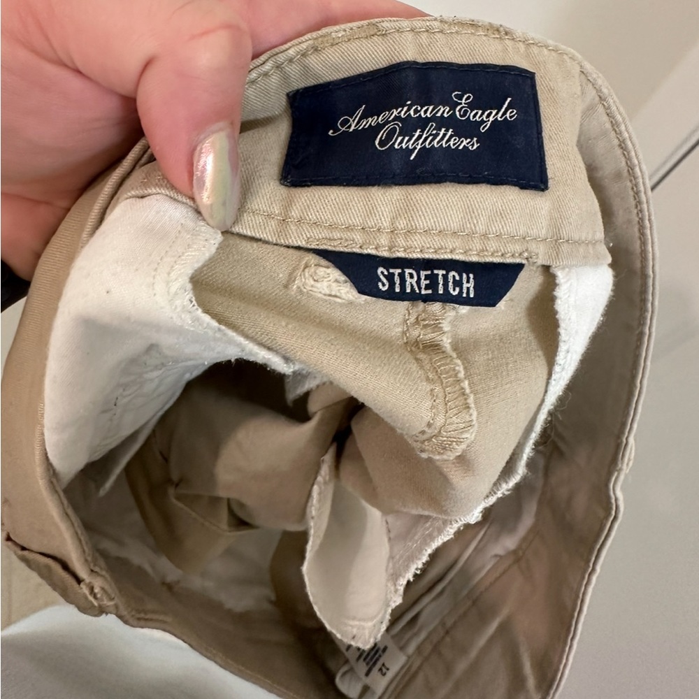 Girls khaki shorts